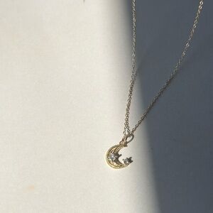 estella moon necklace | 14k gold filled